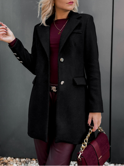 COAT JAZMIN BLACK