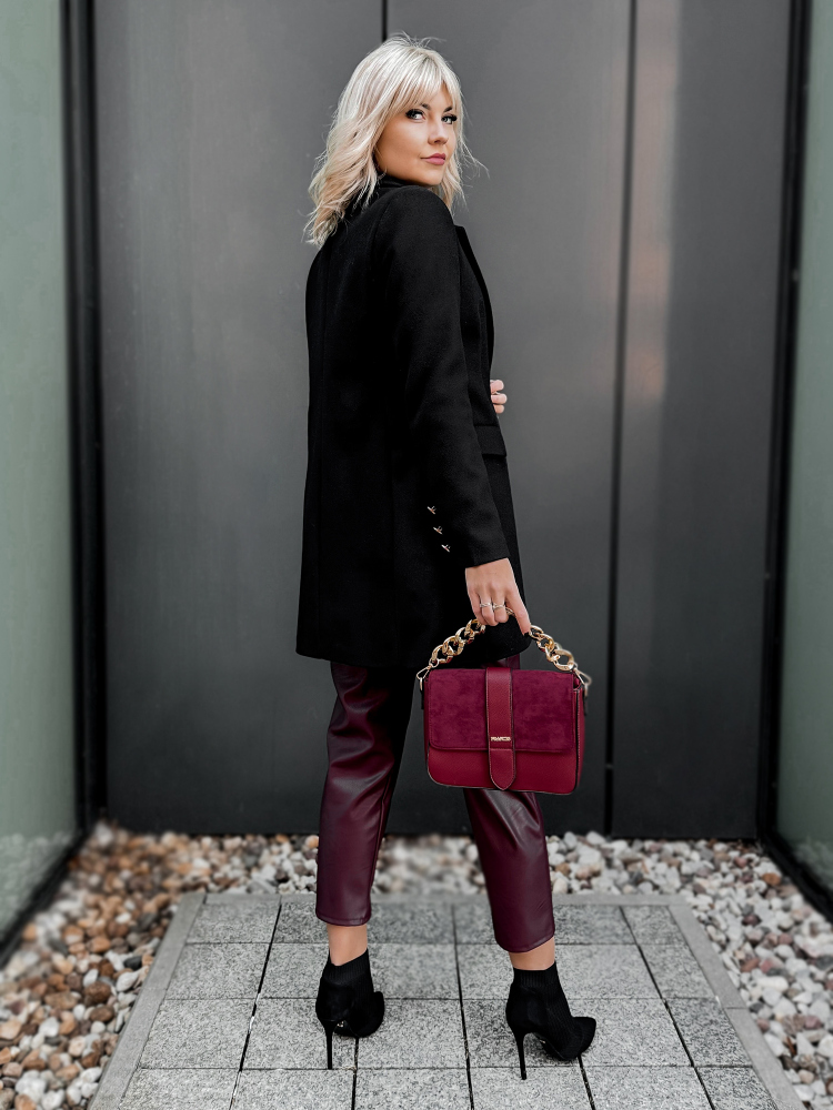 MANTEL JAZMIN SCHWARZ