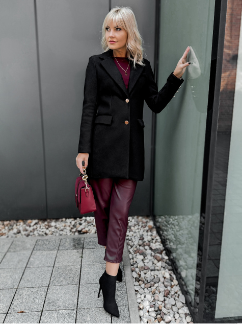 MANTEAU JAZMIN NOIR