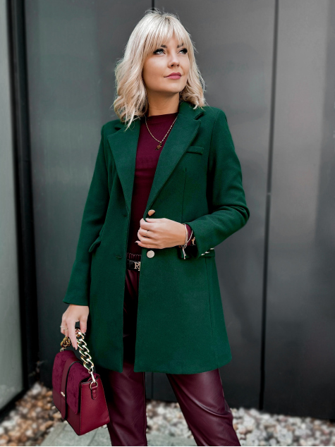 ПАЛТО JAZMIN ЗЕЛЕН