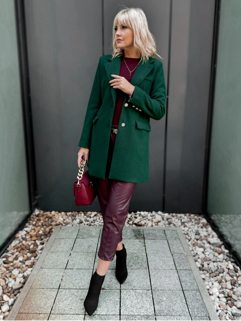 MANTEAU JAZMIN VERT