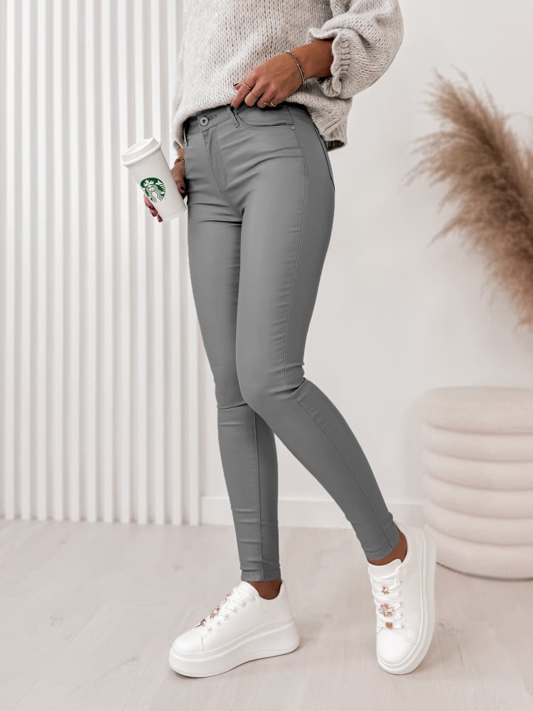PANTALONI PIELE NETEDA GRI