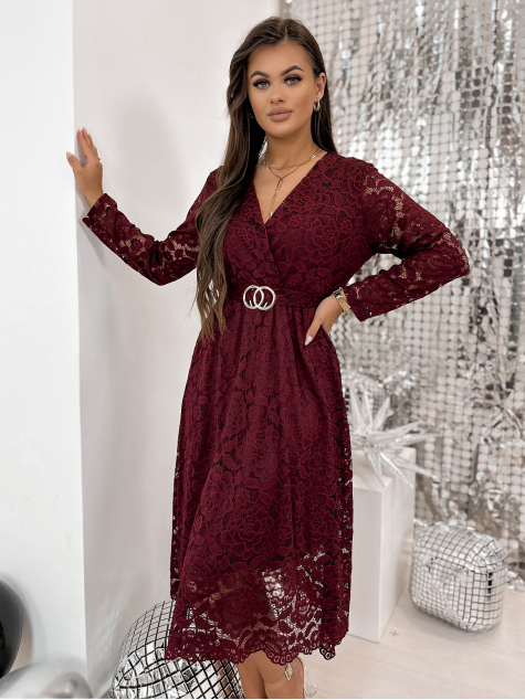 KLEID DRIFLA Bordeaux