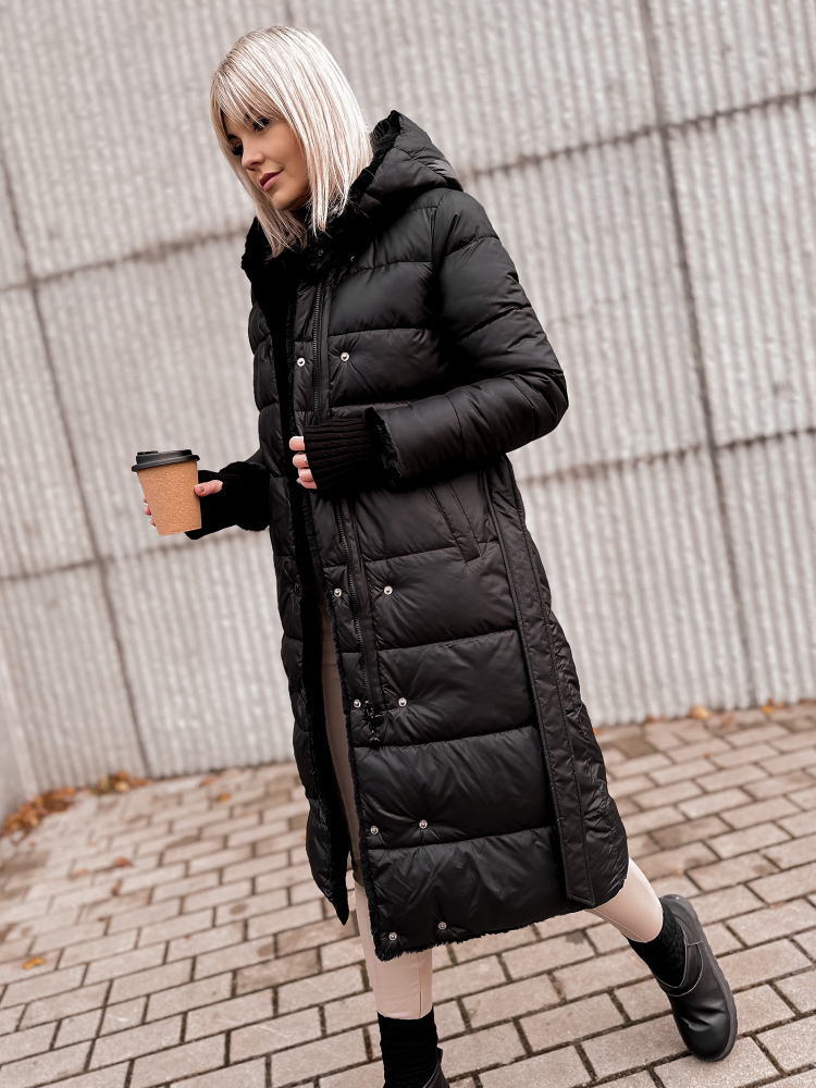 JACKE DOPPELSEITIGE VAROLIE SCHWARZ