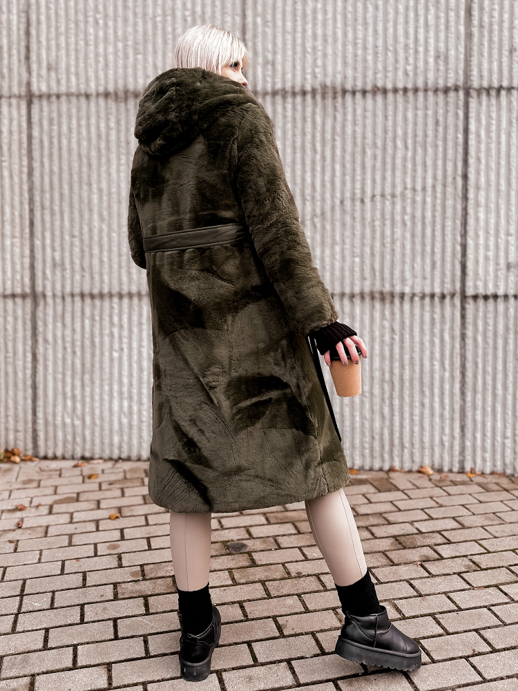 VESTE REVERSIBLE  VAROLIA  KAKI