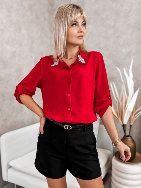 HEMD NEVITA ROTE
