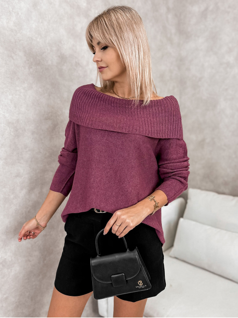 PULLOVER MANUELLE LILAFARBENER