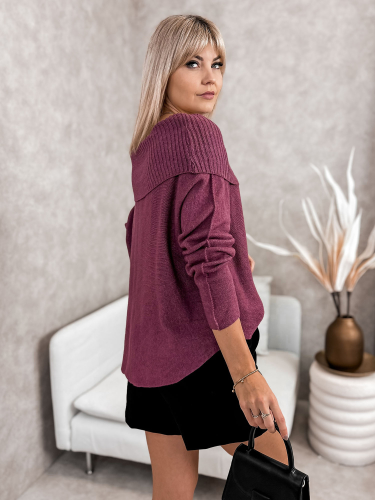 PULLOVER MANUELLE LILAFARBENER