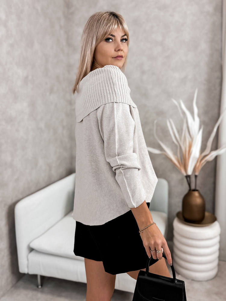 PULLOVER MANUELLE BEIGE