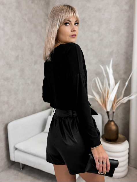 BLOUSE ROMNEY NOIR