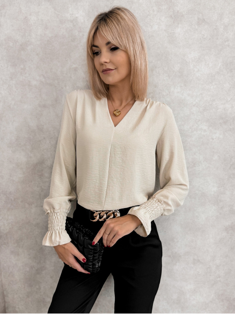 BLÚZ THELIA BÉZS