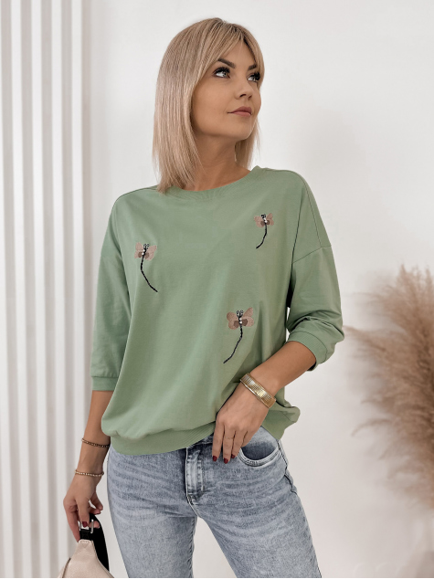 BLOUSE CANDED MINT