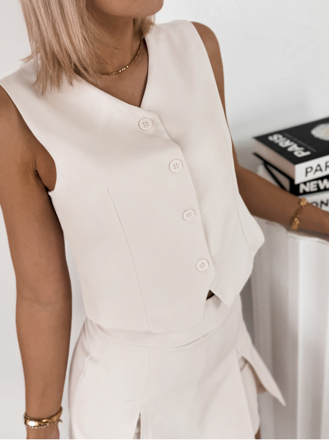 Gilet BLANKIS ROSE CLAIR