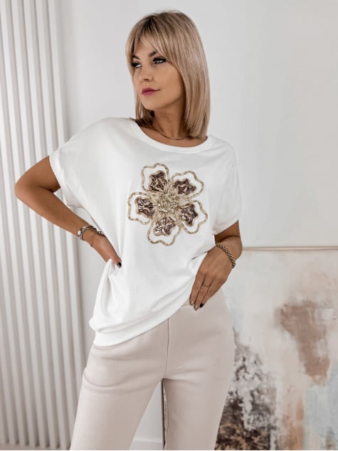 BLUZA ASENTIA ECRU