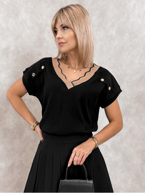 BLUZA SINTA NEAGRA